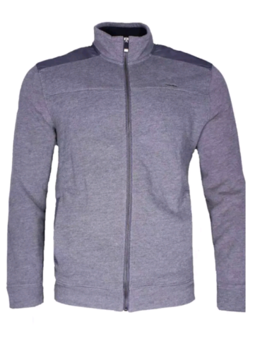 NWT Calvin Klein Jeans Men's Full-Zip Fleece Mock Neck Sweatshirt Jacket H122  Best Clothing Deals